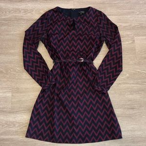 The Limited chevron work/office dress